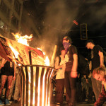 The majority of revelers were not anarchists or activists, but simply young people from all parts of the city